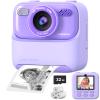 Kids Instant Digital Cameras for Boys and Girls, 1080P HD Dual-Lens Selfie Digital Camera with Print Paper & 32G Card, Christmas Birthday Gifts Toys for Toddler and Teenagers Age 3-16 Years Old view 1