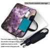 14 inch Laptop Tote Bag Men Women Cherry Blossom Shoulder Laptop Sleeve Briefcase Messenger Computer Bag view 3