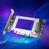 GZSHUNLI Expansion Adapter Card U2X16 PCIE3.0 X4X16-U.2 Adapter Card SFF8639 Multifunctional Expansion Card Supports U.2 SSDs, Easy to Use A view 4