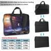 13 inch Laptop Tote Bag Men Women Outer Space Galaxy Universe Shoulder Laptop Sleeve Briefcase Messenger Computer Bag view 2