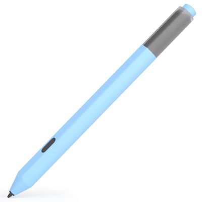 AZF Silicone Case Compatible with Amazon Stylus Pen Case, Non-Slip Soft Silicone Cover Sleeve for Fire Max 11 (2023) & Amazon Fire HD 10, (13th Gen, 2023) Tablets Stylus Pen case. (Sky Blue)
