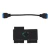GZSHUNLI 3.0 19Pin 1 to 2 Header Extension Wire Black USB HUB with Adopting Chip and Modular Cable Line and Expansion Card, 500401037 view 1