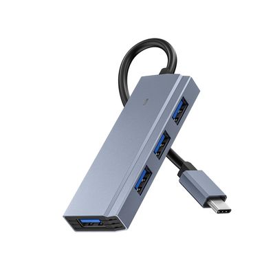 GZSHUNLI USB C Laptop Docking Station, 4-in-1 Type C Hub, with 4 USB3.0 Multi-Port Adapter for Laptops
