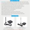 SX1262 LoRa Data Transfer Kit, RS232/RS485/RS422 to LoRa, Based on SX1262, up to 5KM Distance Communication, Suitable for Data Acquisition in Industry/Agriculture (with Serial Cable + Power Supply) view 3