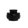 JOEBO Microscope Kit 0.35X 0.5X C Mount Lens Adapter Focus Adjustable Camera Installation C Mount Adapter Suitable for Trinocular Stereo Microscope Microscope Lens Adapters(Color:0.35X C-Mount Lens) view 1