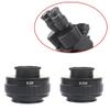 JOEBO Microscope Kit 0.35X 0.5X C Mount Lens Adapter Focus Adjustable Camera Installation C Mount Adapter Suitable for Trinocular Stereo Microscope Microscope Lens Adapters(Color:0.35X C-Mount Lens) view 3