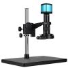 Microscope Kit 48MP 4K HDMI USB Microscope Camera 120X-300X C-Mount Lens Industrial Electronic Digital Microscopio for Phone Repair Soldering Microscope Lens Adapters(Color:Standards Stent,Size:300X) view 1