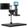 Microscope Kit 48MP 4K HDMI USB Microscope Camera 120X-300X C-Mount Lens Industrial Electronic Digital Microscopio for Phone Repair Soldering Microscope Lens Adapters(Color:Standards Stent,Size:300X) view 2