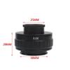 JOEBO Microscope Kit 0.35X 0.5X C Mount Lens Adapter Focus Adjustable Camera Installation C Mount Adapter Suitable for Trinocular Stereo Microscope Microscope Lens Adapters(Color:0.5X C-Mount Lens) view 2