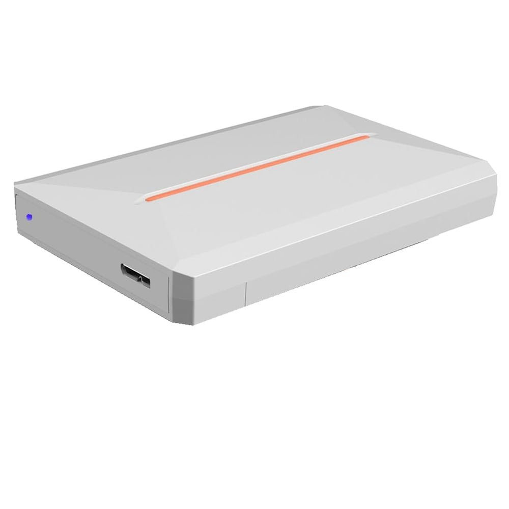 GZSHUNLI Mobile Hard Disk Box USB3.0 SATA2.5 Inch Notebook Tape External External Hard Disk for/Os/Linux White Easy to Use, 500441431A1