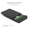 GZSHUNLI Mobile Hard Disk Box USB3.0 SATA2.5 Inch Notebook Tape External External Hard Disk for/Os/Linux White Easy to Use, 500441431A1 view 3