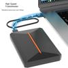 GZSHUNLI Mobile Hard Disk Box USB3.0 SATA2.5 Inch Notebook Tape External External Hard Disk for/Os/Linux White Easy to Use, 500441431A1 view 4