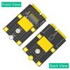 GZSHUNLI MSATA to M.2(NGFF) Key B Adapter for 2230/2242 SSD Card Adapter for Multi-System PCS Accessories, Black, 500449879 view 2