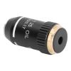 100X Magnification Microscope Objective Lens High Power Brass Material for Clearer Image, with Spring view 2
