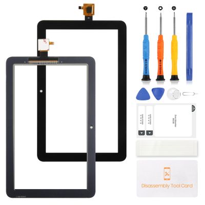 A-MIND Screen for Amazon Kindle Fire HD7 HD 7 12th Gen 2022 Touch Screen Replaccement for Amazon Kindle Fire Tablet HD 7 HD7 2022 12th Gen Digitizer Panel Front Glass Lens Repair Kit