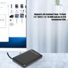 GZSHUNLI USB3.0 SATA3.0 High Speed 6Gbps Mobile Hard Disk Enclosure 2.5 Inch USB3.0 Hard Drive Box Black ABS Support 3TB UASP Hard Disk Enclosure view 3