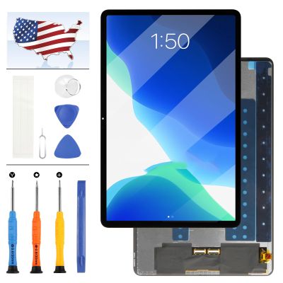 Screen Replacement for Xiaomi Mi Pad 5 Pro 12.4" LCD Screen for Xiaomi Pad 5 Pro 12.4inch LCD Display Touch Screen Digitizer Assembly Repair Kit with Tools(Black)