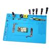 Joebo Microscope Kit Heat Insulation Repair Pad Soldering Work Station Mat Silicon Welding Soldering Maintenance Platform For Phone Repair Tool Microscope Lens Adapters(Color:TE-607) view 3