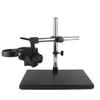 JOEBO Microscope Kit Industrial Binocular Trinocular Microscope Camera Stand Holder Arm Bracket 76mm Universal 360 Rotating Maintenance Workbench Microscope Lens Adapters(Color:Black A) view 1