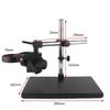 JOEBO Microscope Kit Industrial Binocular Trinocular Microscope Camera Stand Holder Arm Bracket 76mm Universal 360 Rotating Maintenance Workbench Microscope Lens Adapters(Color:Black A) view 3