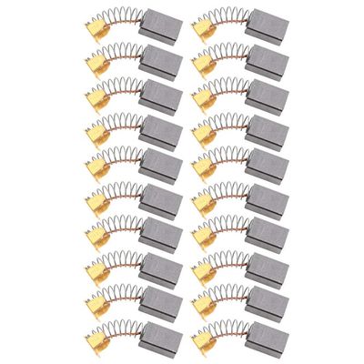 MUNEFE 20pcs Motor Carbon Brush, Conductive Carbon Brush Replacement, reat Conductive Carbon Brush for Power Tool Repai