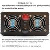 3000W 4000W 5000W 6000W Watt Pure Sine Wave Inverter 12V 24V 48V 60V to 220V 230V 240V Car Converter Power for motorhomes, Truck, Boat, Camping, Household,6000W-24V view 3
