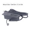 Intelligent Power Outlet with USB Type C, Fast Charging 20W, 2 Sockets, Fire Flush Mount Outlet for Office Desk, Home view 2