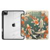 Batianda Case for New iPad Pro 13-inch Case 2025 M5 2024 M4 Chip [Built-in Pencil Holder] Shockproof Cover with Clear Transparent Back Shell Soft TPU Bumper,Auto Sleep/Wake, Fish view 2