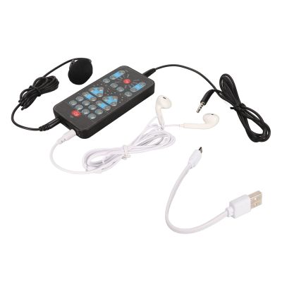 MUNEFE Handheld Voice Chaner, Sod Card Mini Voice Chaner Device, Micro Voice Chaner Modulator for Mobile Computer