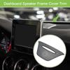 ACROPIX Dashboard Speaker Frame Cover Trim Car Audio Stereo Horn Speaker Grille Fit for Mercedes Benz GLA X156 CLA C117 a Class W176 Stainless Steel Titanium Tone - Pack of 1 view 2