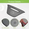 ACROPIX Dashboard Speaker Frame Cover Trim Car Audio Stereo Horn Speaker Grille Fit for Mercedes Benz GLA X156 CLA C117 a Class W176 Stainless Steel Titanium Tone - Pack of 1 view 3
