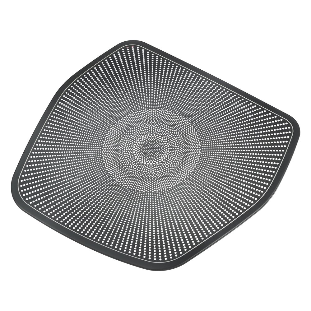 ACROPIX Dashboard Speaker Frame Cover Trim Car Audio Stereo Horn Speaker Grille Fit for Mercedes Benz C GLC Class 2015-2021 Stainless Steel Titanium Tone - Pack of 1