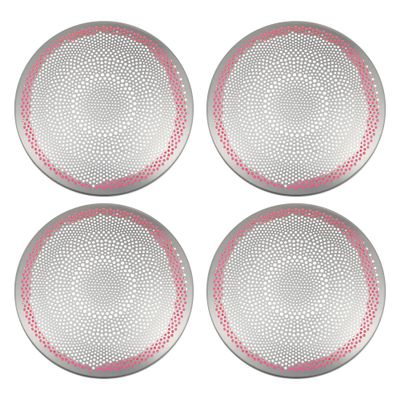 ACROPIX Front Rear Left Right Door Speaker Frame Cover Trim Car Audio Stereo Horn Speaker Grille Fit for Mercedes Benz C E GLC Class W205 W213 2015-2021 Silver Tone - Pack of 4