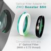 2X Set - 2" Optical Filter Adapter Compatible with Seestar S50 - M48x0.75 Deep Sky Filter Holder Ring view 2