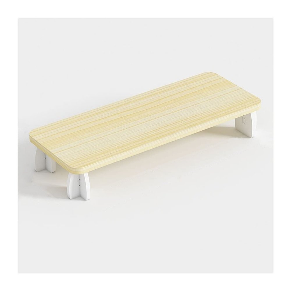 CPU Stand CPU Stand Holder, Wood PC Tower Stand Monitor Stand Riser, PC Host Case Holder Wooden Multifunctional Shelf for Desk Home Office PC Tower Stand(Color:B)