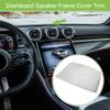 ACROPIX Dashboard Speaker Frame Cover Trim Car Audio Stereo Horn Speaker Grille Fit for Mercedes Benz C-Class W206 2022-2023 Stainless Steel Silver Tone - Pack of 1 view 2