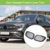 ACROPIX Front Rear Left Right Door Speaker Frame Cover Trim Car Audio Stereo Horn Speaker Grille Fit for Mercedes Benz GLC 2023 Stainless Steel Titanium Tone - Pack of 4 view 2