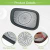 ACROPIX Front Rear Left Right Door Speaker Frame Cover Trim Car Audio Stereo Horn Speaker Grille Fit for Mercedes Benz GLC 2023 Stainless Steel Titanium Tone - Pack of 4 view 3