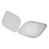 ACROPIX Rear Trunk Speaker Frame Cover Trim Car Audio Stereo Horn Speaker Grille Interior Decor Accessories Fit for Mercedes Benz GLB 2020 Stainless Steel Silver Tone - Pack of 2 view 1