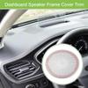 ACROPIX Dashboard Speaker Frame Cover Trim Car Audio Stereo Horn Speaker Grille Interior Decor Accessories Fit for Ford Focus ST RS 2019-2020 Stainless Steel Silver Tone - Pack of 2 view 2