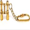 Antique Nautical world Binocular Keychain, Handheld Mini Binoculars for Bird Watching, Hiking and Outdoor Activities, 2 inch, Golden view 2