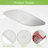 ACROPIX Rear Door Speaker Frame Cover Trim Car Audio Stereo Horn Speaker Grille Interior Decor Accessories Fit for Mercedes Benz E-Class 2017-2022 Stainless Steel Silver Tone - Pack of 2 view 3
