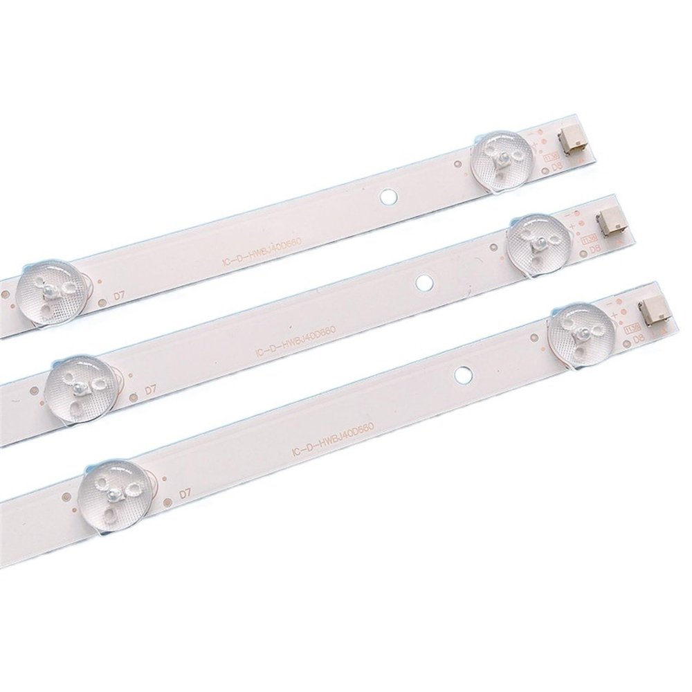 UFDIPLMY 3pcs LED Strip Compatible with 40 Inch TV IC-D-HWBJ40D660 Screen V400HJ9-MD1 TX-40ES400B TX-40ES500B TX-40FS503B TX-40ESW504B(Color:15pcs)