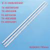 UFDIPLMY 3pcs LED Strip Compatible with 40 Inch TV IC-D-HWBJ40D660 Screen V400HJ9-MD1 TX-40ES400B TX-40ES500B TX-40FS503B TX-40ESW504B(Color:15pcs) view 4