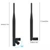 2 Sets 915MHz WiFi Antenna LoRa Indoor 3dBi Gain Omni with SMA Male Connector for Meshtastic LORA32 915MHz ESP32 LoRa OLED Board with 5.9in IPEX Cable view 2