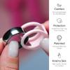 Rinfit Smart Ring Protector - Silicone Ring Enhancer for Active Lifestyle and Gym - SportFit U.S. Design Patent - Pink, Size 8 view 3
