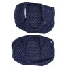 ZJchao Baby Knee Pads, Soft Cotton Elastic Unisex Prevent Slip Infant Knee Cover with Breathable Material for Crawling and Learning to Walk (Navy Blue), ZJchaovm40opaskr-12 view 2