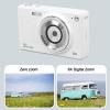 1080P Digital Camera, Autofocus 56MP Vlogging Camera for Photography, Portrait Landscape, 2.8Compact Camera with 8X Digital Zoom, Anti Shake, Macro Photography, 1x Battery 750mAh view 2