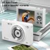 1080P Digital Camera, Autofocus 56MP Vlogging Camera for Photography, Portrait Landscape, 2.8Compact Camera with 8X Digital Zoom, Anti Shake, Macro Photography, 1x Battery 750mAh view 3