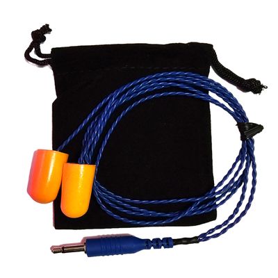 Generic Racing Radio Earbuds, Next Generation 2X, Blue, with RaceDirect Earplugs, 56002CH